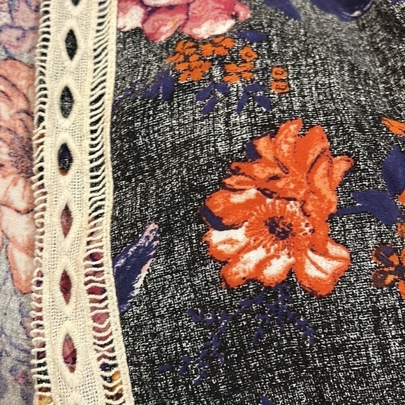 Eyeshadow multi colored kimono Women’s 2X - Picture 7 of 11